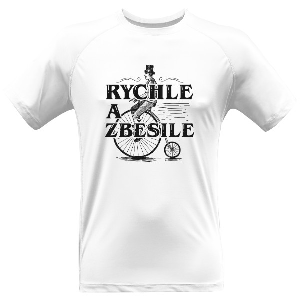 Pánské funkční tričko Premium s potiskem Rychle a zběsile